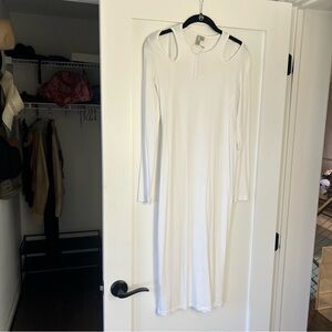 NWT Asos Bodycon White Cut-Out Dress
